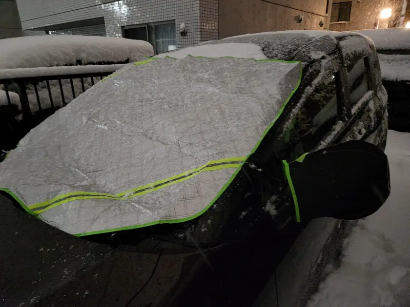 反射テープも付いていて暗い中でも間違わずに付けられる