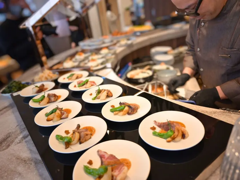 Hakko ＆のビュッフェ・ライブキッチン