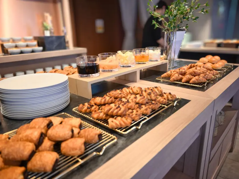 三井ガーデンホテルウエストのレストラン「WEST Table」の朝食ビュッフェ