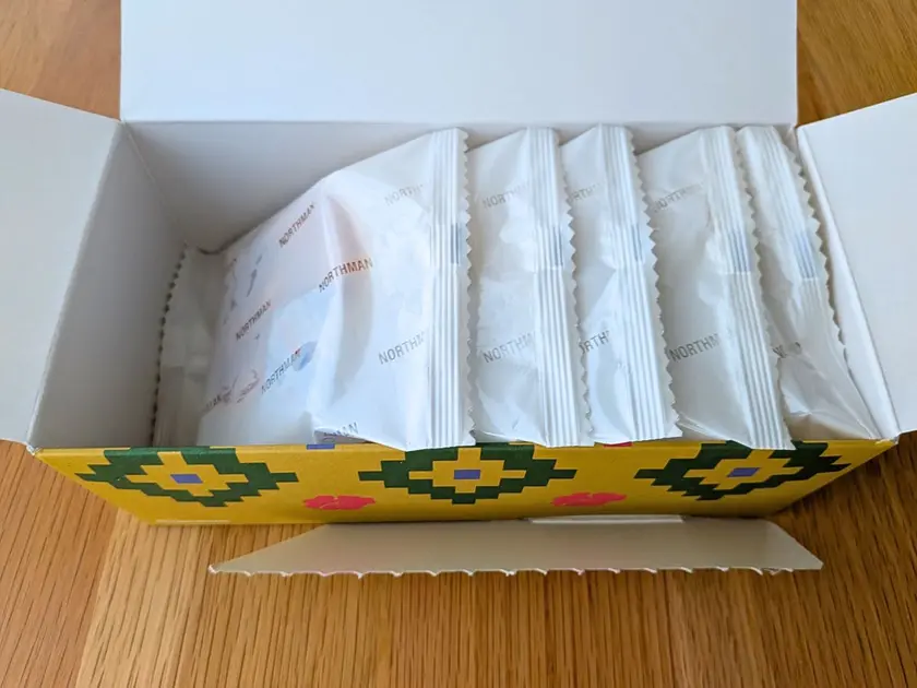 ハワイフェア2026ノースマンHONOLULUCOFFEE限定商品の箱を開けた状態