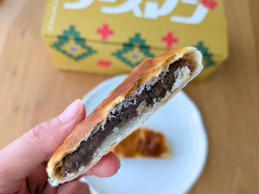 ハワイフェア2026ノースマンHONOLULU COFFEEの断面アップ