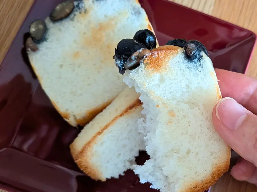 旭川soranokujira黒豆ミニ食パンの食べ方
