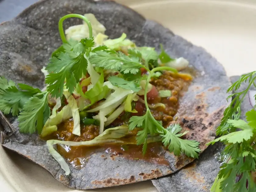 さっぽろライラックまつり「TACOS＆BAR」のトルティーヤ