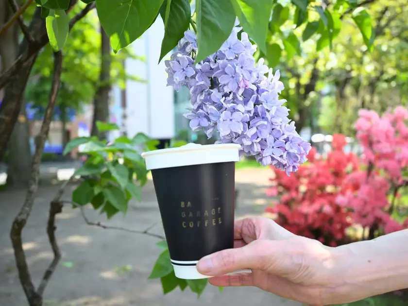 さっぽろライラックまつり「8A garage coffee」のコーヒー