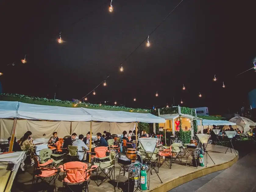 ノルベサ BEER GARDEN & BBQ THE CAMP（ザ・キャンプ）