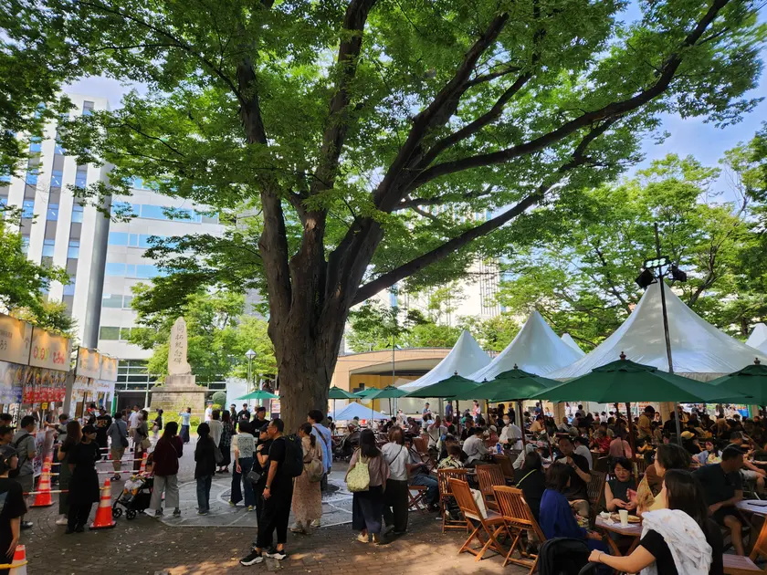 大通公園6丁目会場「風土の恵み 味わおう さっぽろ FOOD JAM」