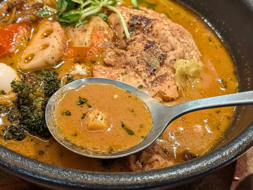 スープカレーGARAKUのスープ