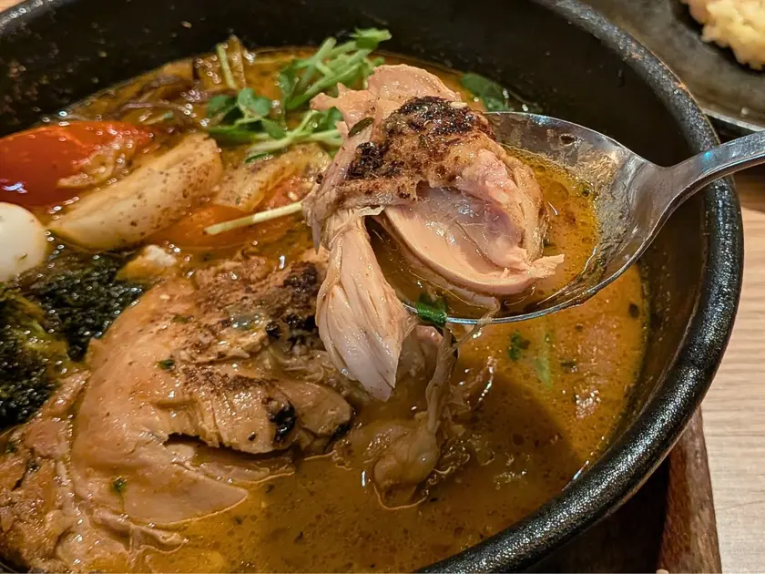 スープカレーGARAKUのやわらかチキン