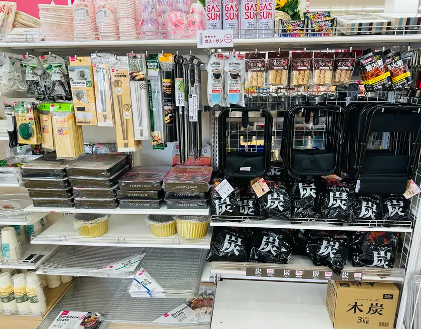 ダイソーのBBQ商品